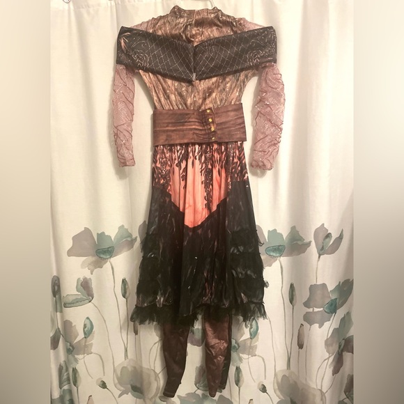 Descendants 3 Girls Evil Audrey Uniform Cosplay Halloween Costume Sz 10-12 - Picture 2 of 8